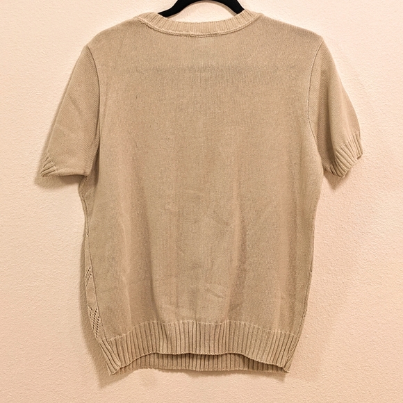 Vicki Wayne tan pullover sweater - Picture 2 of 4